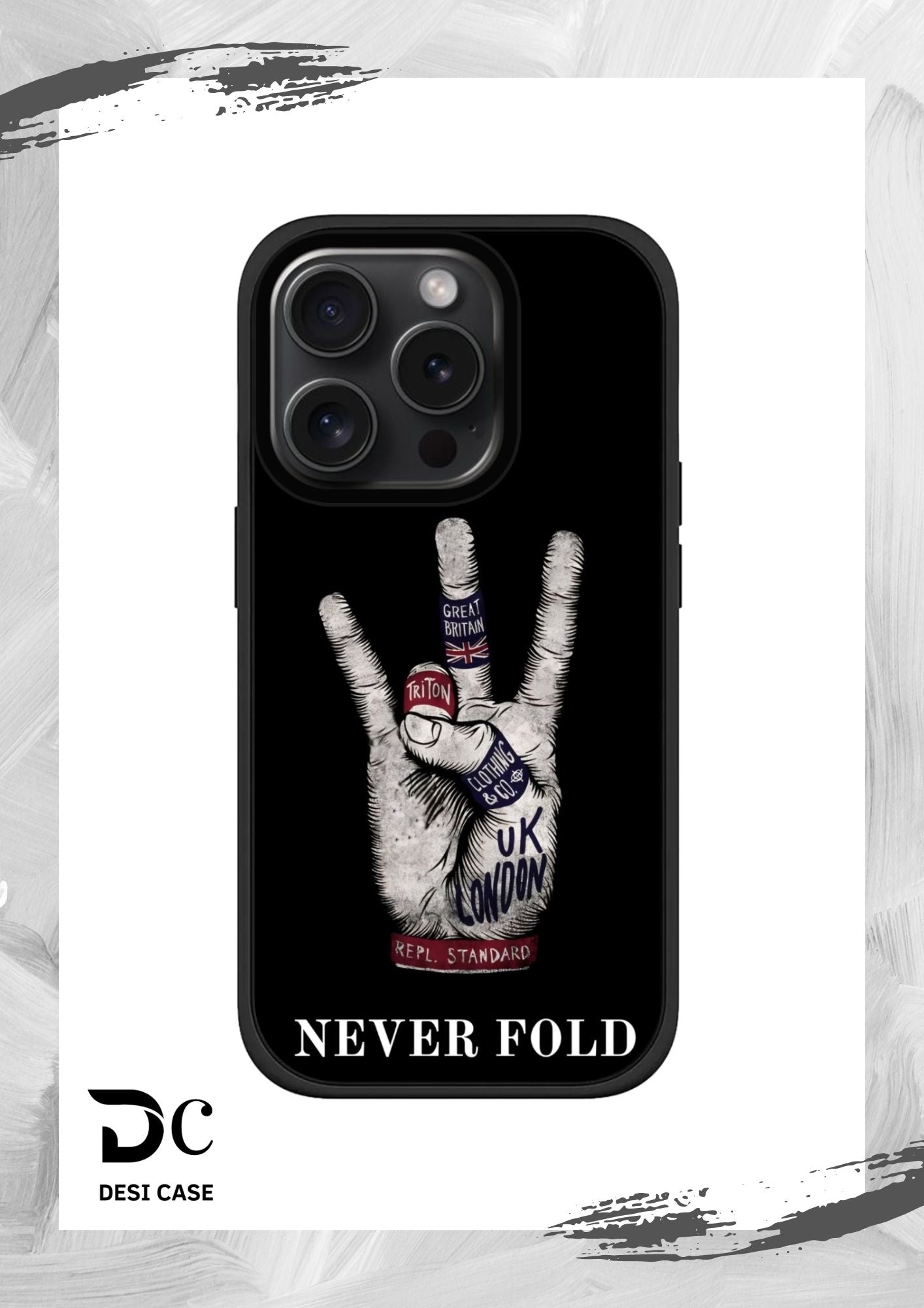 never fold