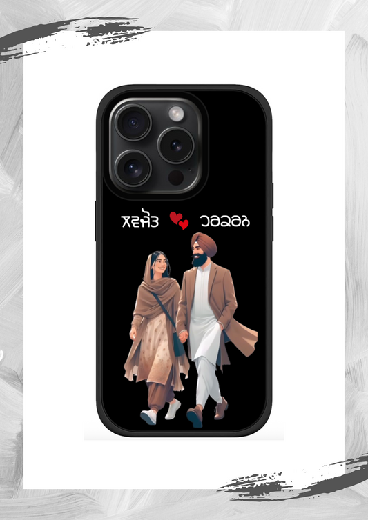 Sikh Couple iPhone case (custom)
