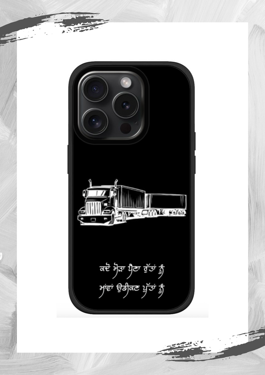 trucker iPhone case